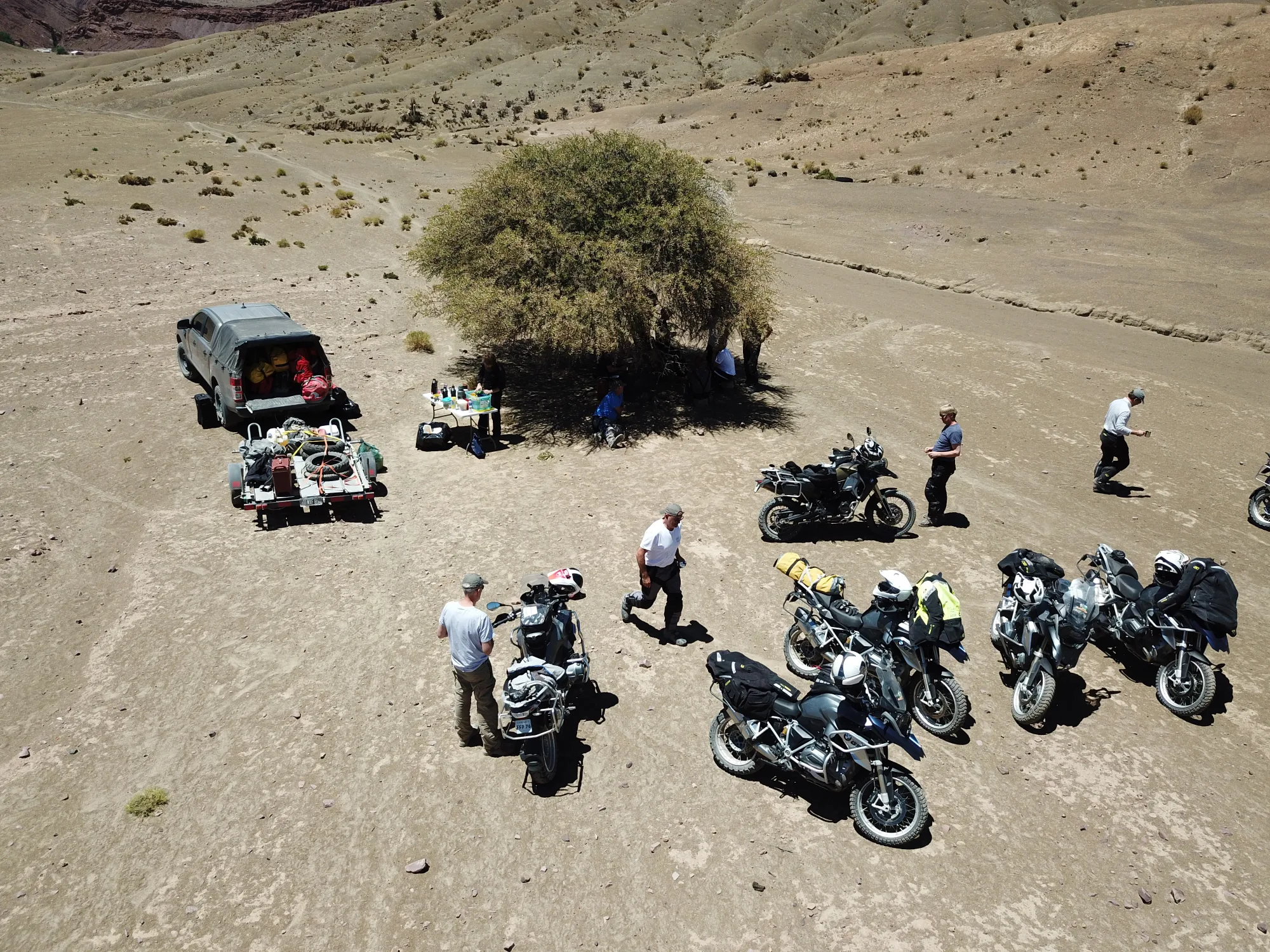 Motorcycle Tour at Salt Flats Uyuni Bolivia