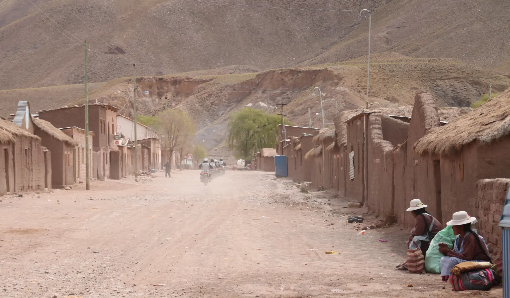 Camino de Uyuni a Potosi