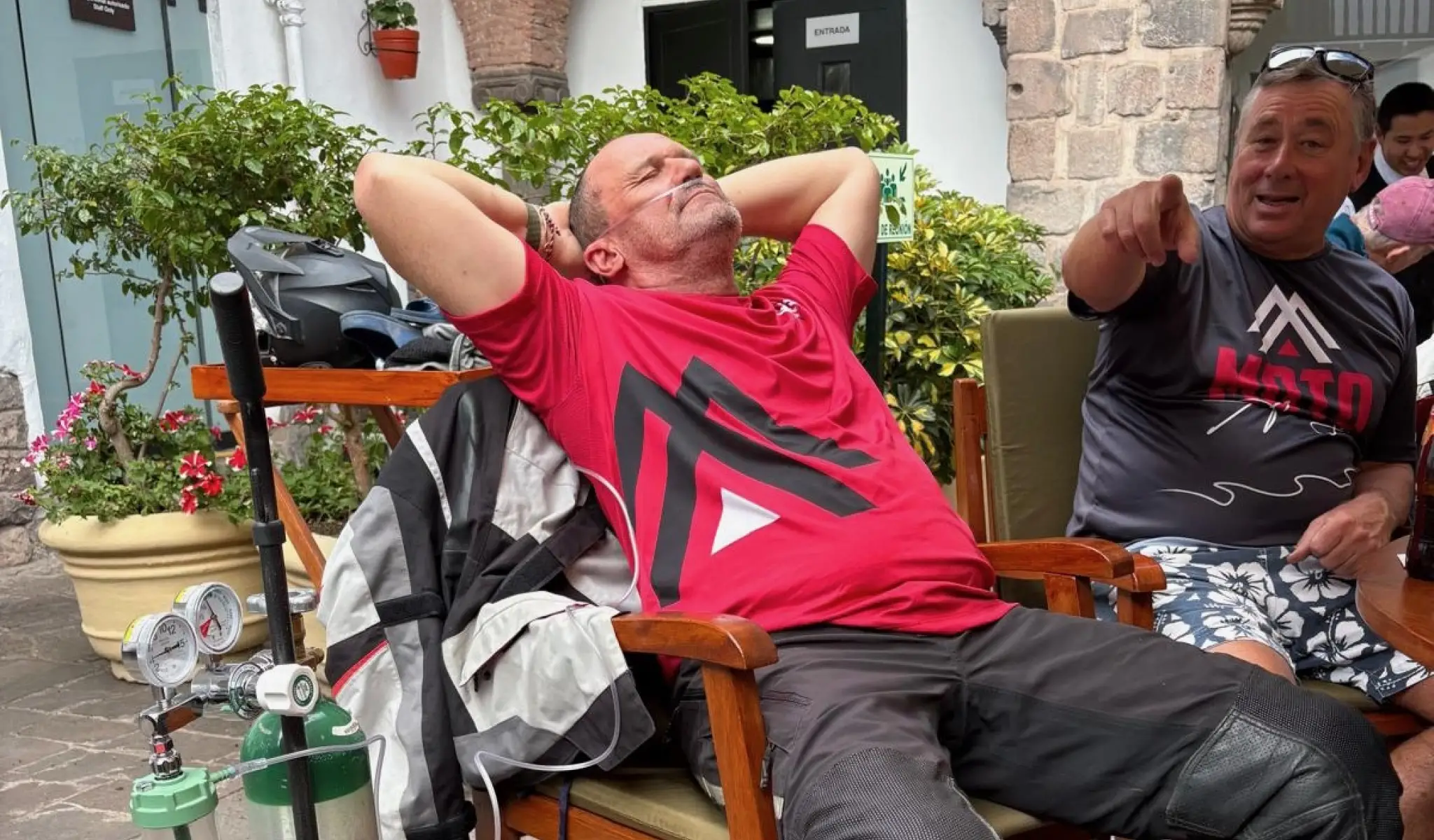 Breather oxigen cusco peru