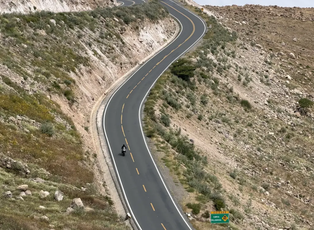 Motorcycle roads peru highlands