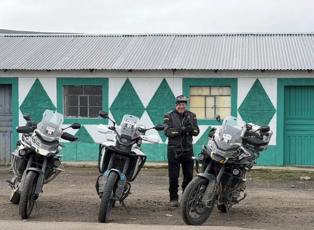 Motorcycle touring peru