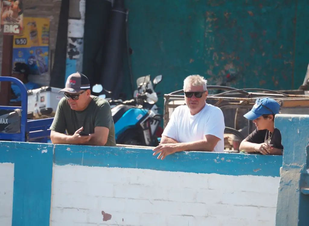 Fishing village peru motorcycling JPG
