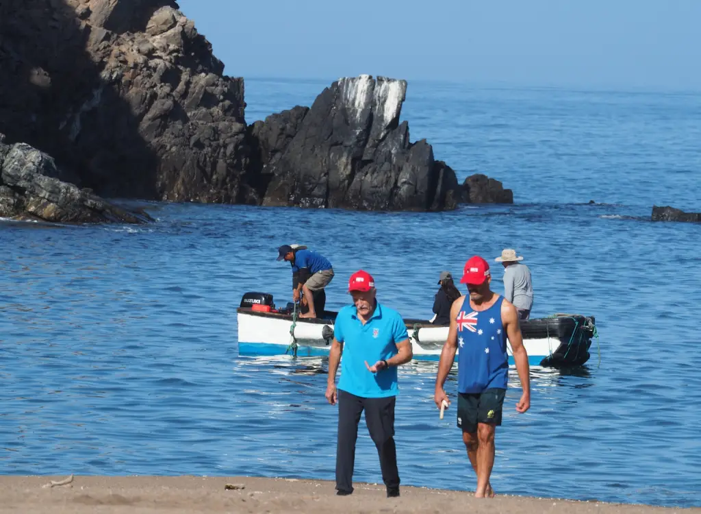 Beach caleta san jose peru