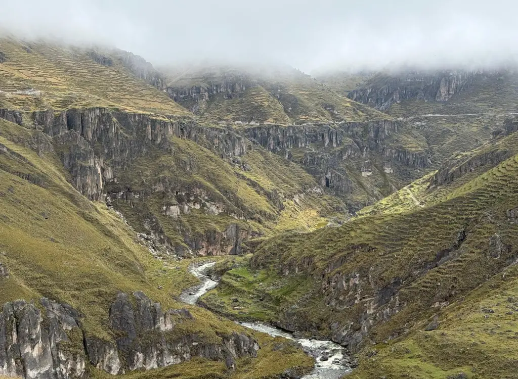 Amazing landscapes altiplano highlands peru