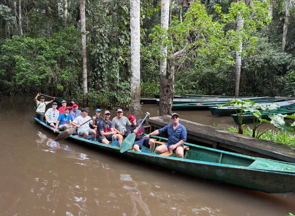 Lake sandoval puerto maldonado peru