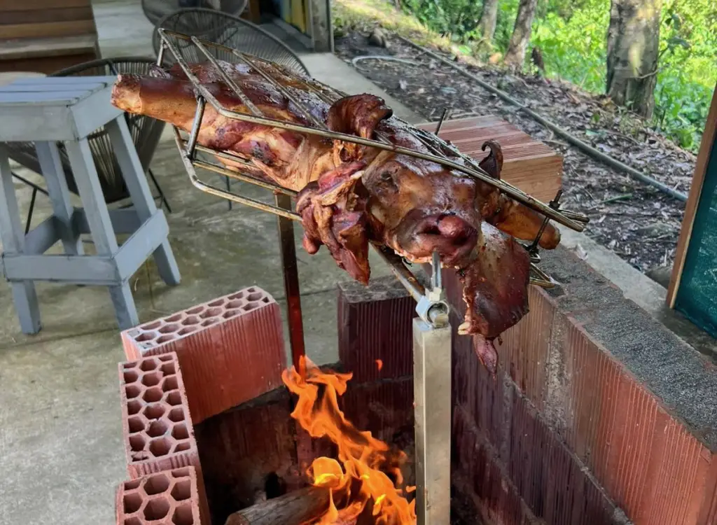 BBQ pork casa maniere peru