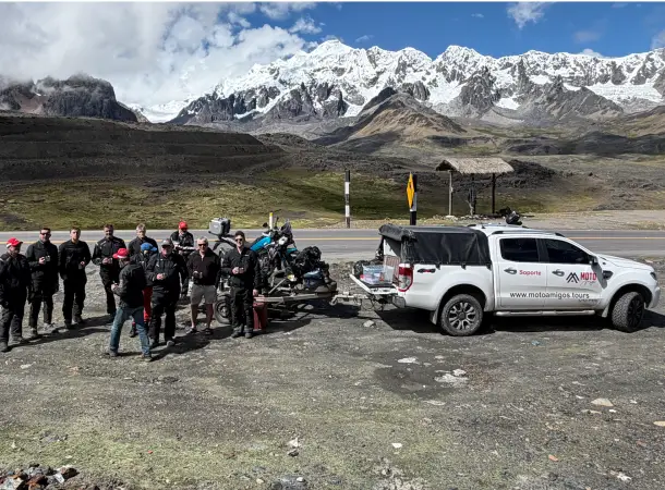 Motorcycle support Peru